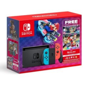 Nintendo Switch™ Mario Kart™ 8 Deluxe Bundle (Full Game Download + 3 Mo. Nintendo Switch Online Membership Included)