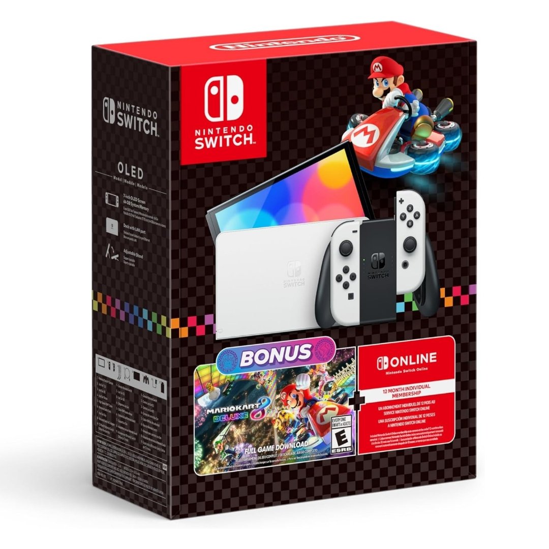 Nintendo Switch™ – OLED Model Mario Kart™ 8 Deluxe Bundle